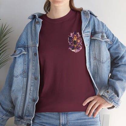 Freedom Blooms in Purple™ Breaking Chains. Building Futures | IB Leaf Domestic Violence Awareness Tee