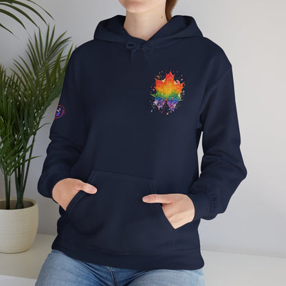 IB Leaf "Pride & Love" LGBTQ+ Awareness Hoodie | Love Loud. Live Proud.