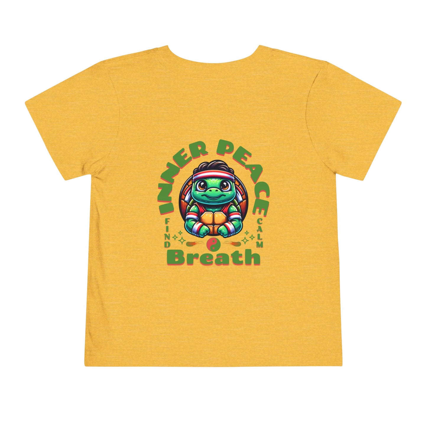 IB “Inner Peace Turtle” Toddler Tee – Calm Is a Superpower