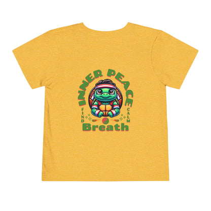 IB “Inner Peace Turtle” Toddler Tee – Calm Is a Superpower