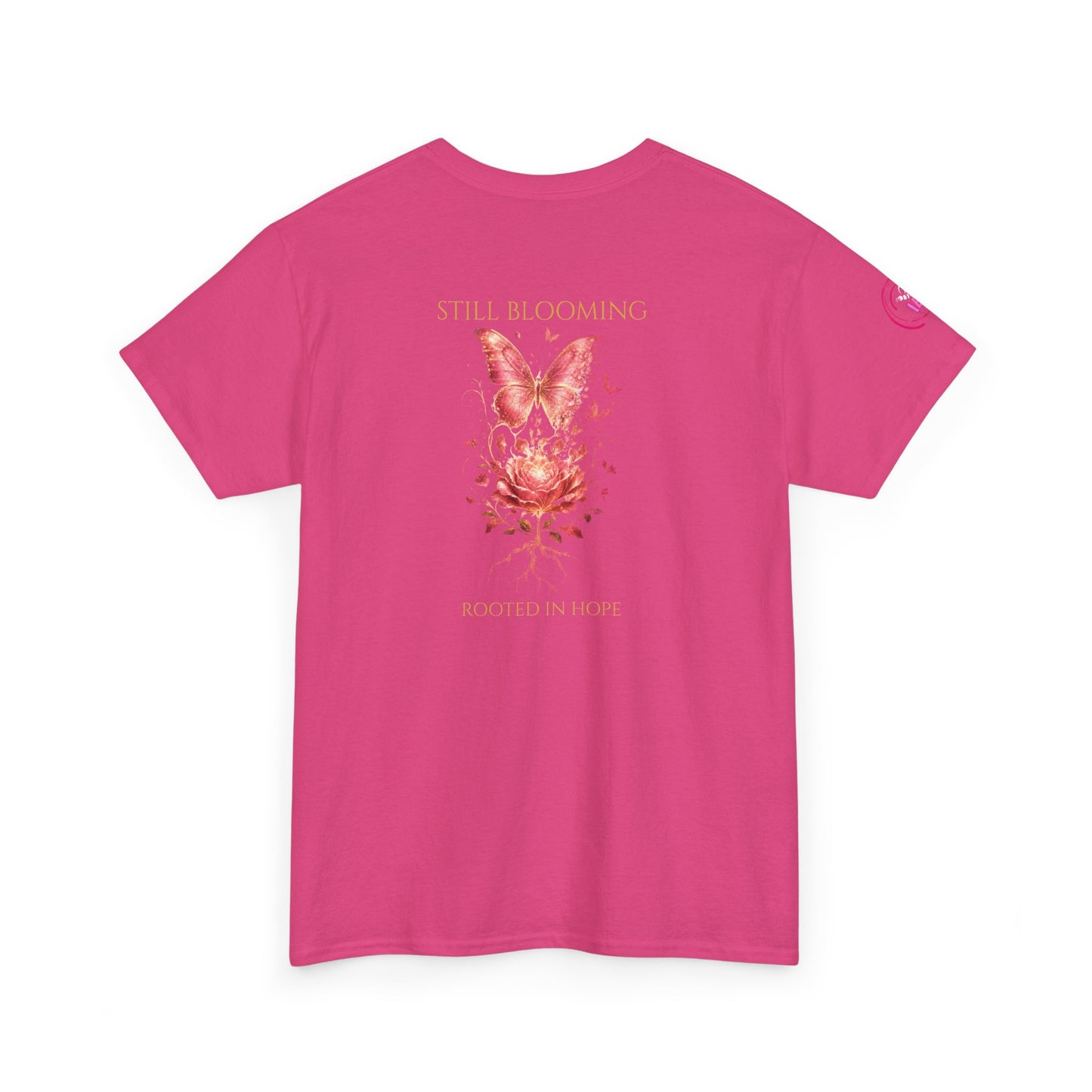 Still Blooming | IB Leaf Breast Cancer Awareness Tee