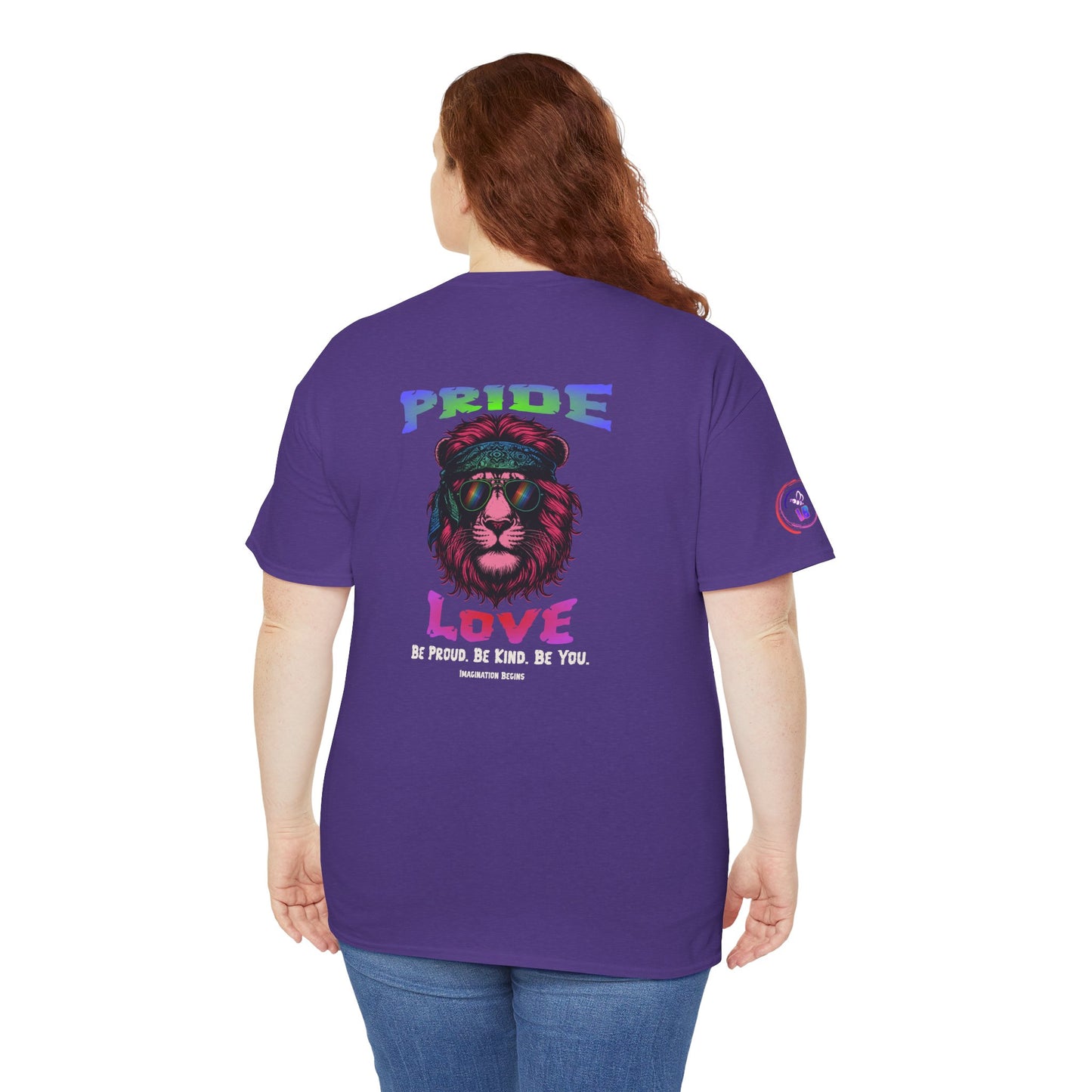 IB Leaf "Pride & Love" LGBTQ+ Awareness Tee | Love Loud. Live Proud.