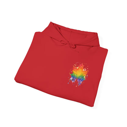 IB Leaf "Pride & Love" LGBTQ+ Awareness Hoodie | Love Loud. Live Proud.