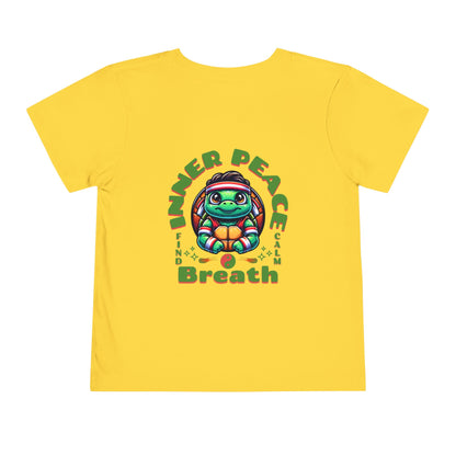 IB “Inner Peace Turtle” Toddler Tee – Calm Is a Superpower