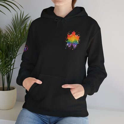 IB Leaf "Pride & Love" LGBTQ+ Awareness Hoodie | Love Loud. Live Proud.