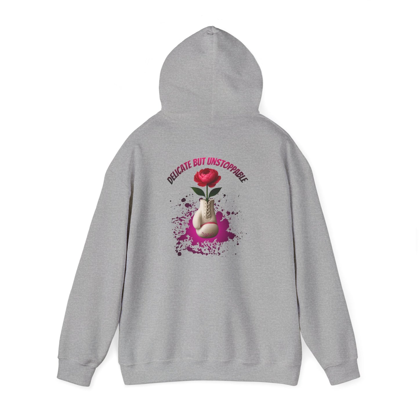 IB Leaf Fight in Bloom – Breast Cancer Awareness Hoodie