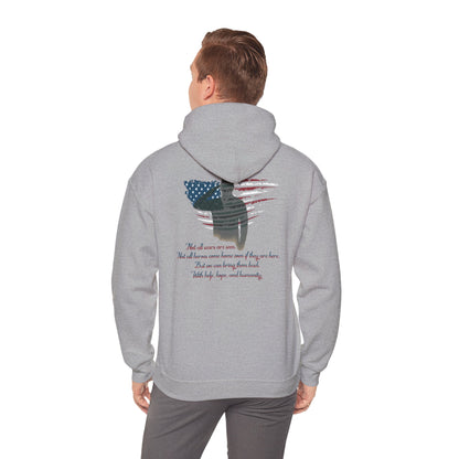 IB Leaf “Not All Scars Are Seen” Hoodie – Wear the Message That Matters