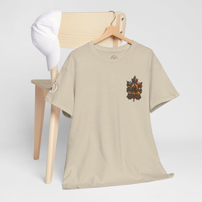 IB Leaf™ Freedom Has Footprints Veterans Tribute Tee | Built by Courage, Carried by Sacrifice