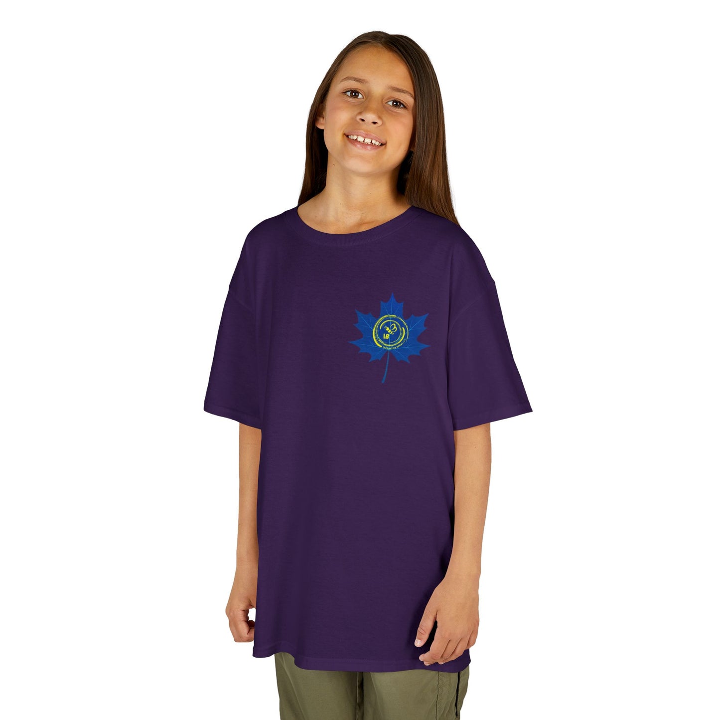 🧩 IB Leaf Neurodivergent & Beautifully Wired – Kids SPD & Autism Awareness Tee