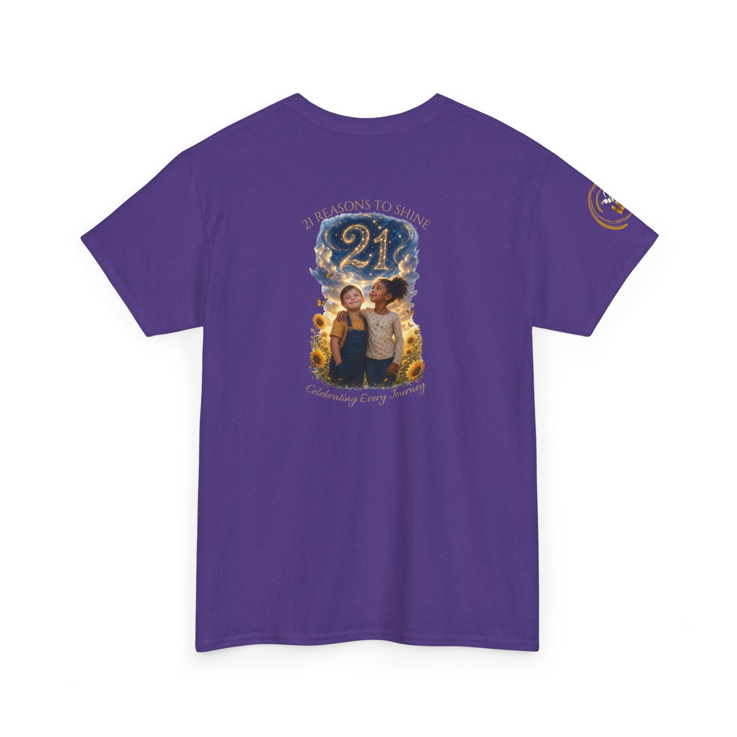 21 Reasons To Shine | IB Leaf Down Syndrome Awareness Tee